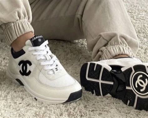 sneakers chanel bleu|Chanel sneakers women 2023.